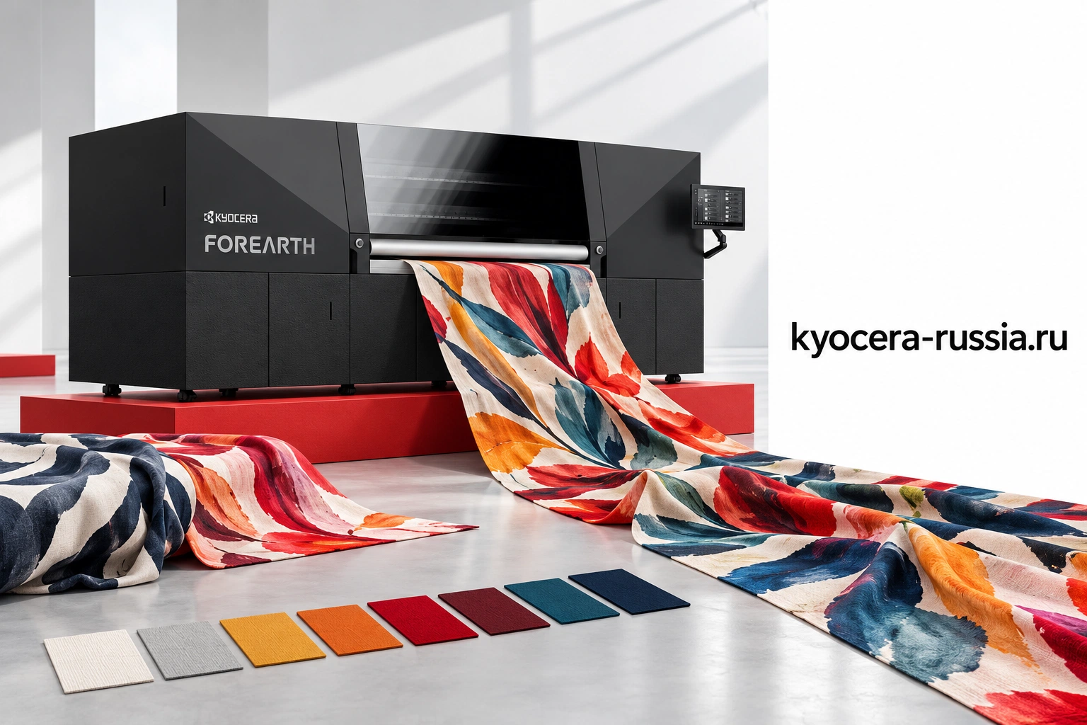 Kyocera FOREARTH для цифровой пигментной печати по текстилю