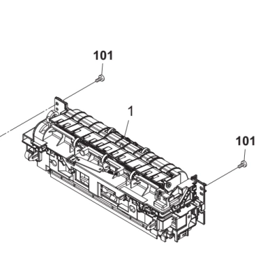 Узел термозакрепления Киосера FK-590(E) 2KV93040