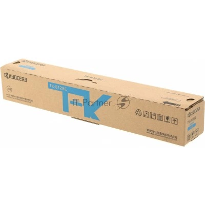 Картридж лазерный Kyocera TK-8128C голубой для Kyocera M8130cidn