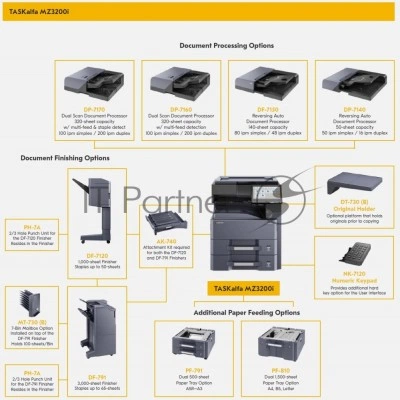 KYOCERA МФУ TASKalfa MZ3200i 1102ZT3NL0 KYOCERA МФУ TASKalfa MZ3200i 1102ZT3NL0