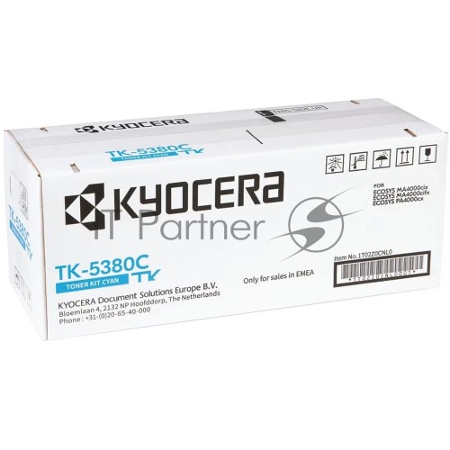 KYOCERA Тонер-картридж TK-5380C 10 000 стр. Cyan 1T02Z0CNL0