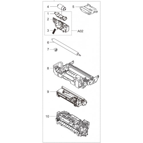 KYOCERA MK-3370 Ремонтный комплект 170C0Y8NL0