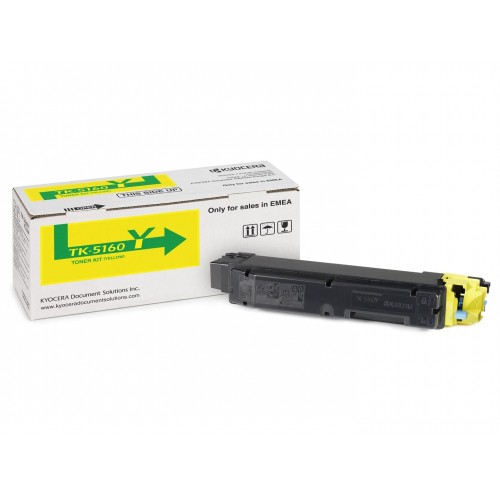 KYOCERA Тонер-картридж TK-5160Y для P7040cdn 1T02NTANL0