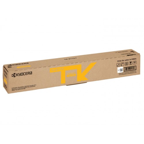 KYOCERA Тонер-картридж TK-8115Y для M8124cidn/M8130cidn 1T02P3ANL0