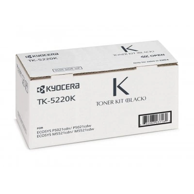 KYOCERA Тонер-картридж TK-5220K для P5021cdn/cdw, M5521cdn/cdw 1T02R90NL1
