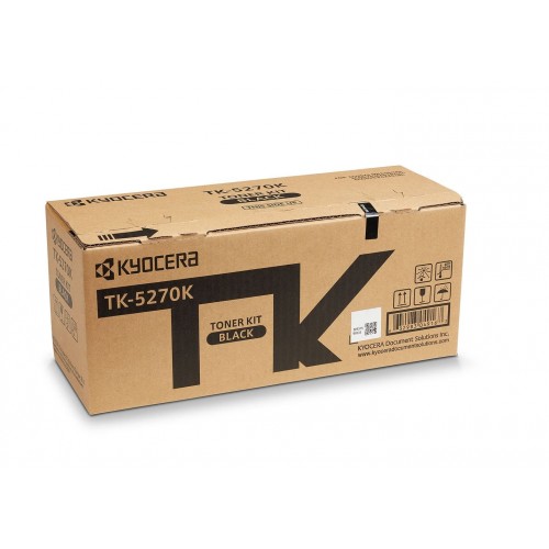 KYOCERA Тонер-картридж TK-5270K для M6230cidn/M6630cidn/P6230cdn 1T02TV0NL0