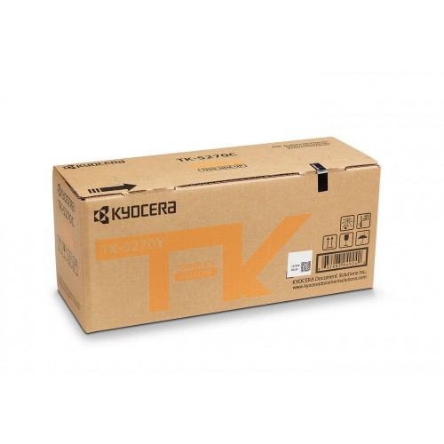 KYOCERA Тонер-картридж TK-5270Y для M6230cidn/M6630cidn/P6230cdn 1T02TVANL0