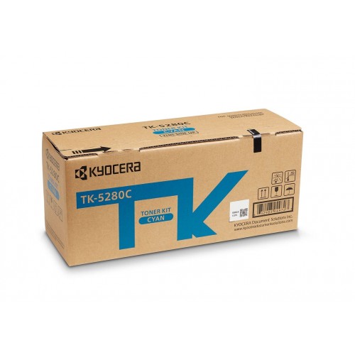 KYOCERA Тонер-картридж TK-5280C для M6235cidn/M6635cidn/P6235cdn 1T02TWCNL0