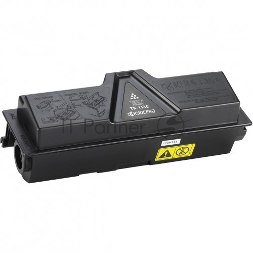 Картридж лазерный Kyocera TK-1130 (1T02MJ0NL0 / 1T02MJ0NLC) черный для FS-1030MFP / DP / 1130MFP, M2030dn / PN / M2530dn 3000 стр.