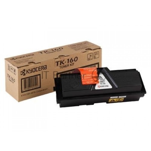 Картридж лазерный Kyocera TK-160 (1T02LY0NL0 / 1T02LY0NLC) черный для FS-1120D / FS-1120DN / P2035D / P2035DN 2500 стр.