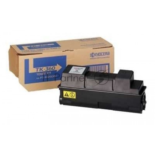 Картридж лазерный Kyocera TK-360 (1T02J20EU0 / 1T02J20EUC) черный для FS-4020DN 20000 стр.