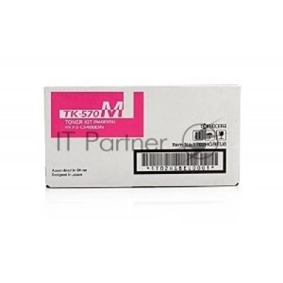 KYOCERA Тонер-картридж TK-570M для FS-C5400DN, P7035CDN 1T02HGBEU0 KYOCERA Тонер-картридж TK-570M для FS-C5400DN, P7035CDN 1T02HGBEU0