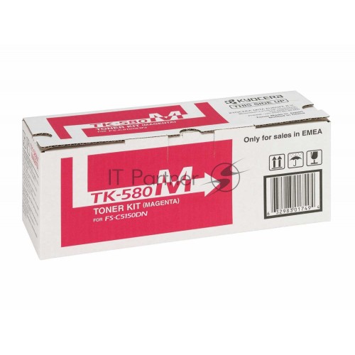 KYOCERA Тонер-картридж TK-580M для FS-C5150DN 1T02KTBNL0