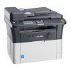 МФУ лазерный Kyocera Ecosys FS-1025MFP (1102M63RU0 / 1102M63RUV / 1102M63RU2), A4, ч/б, печ. до 25 стр / мин., скан. до 18 стр / мин. (ч/б) 6 стр / мин. (цвет), 600 x 1800 dpi (печать) 600x600dpi (скан), USB, RJ-45