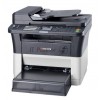 МФУ лазерный Kyocera Ecosys FS-1025MFP (1102M63RU0 / 1102M63RUV / 1102M63RU2), A4, ч/б, печ. до 25 стр / мин., скан. до 18 стр / мин. (ч/б) 6 стр / мин. (цвет), 600 x 1800 dpi (печать) 600x600dpi (скан), USB, RJ-45