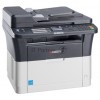 МФУ лазерный Kyocera Ecosys FS-1025MFP (1102M63RU0 / 1102M63RUV / 1102M63RU2), A4, ч/б, печ. до 25 стр / мин., скан. до 18 стр / мин. (ч/б) 6 стр / мин. (цвет), 600 x 1800 dpi (печать) 600x600dpi (скан), USB, RJ-45