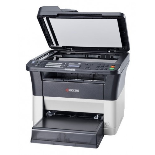 МФУ лазерный Kyocera Ecosys FS-1125MFP (1102M73RU0 / 1102M73RUV / 1102M73RU2), A4, ч/б, печ. до 25 стр / мин., скан. до 18 стр / мин. (ч/б) 6 стр / мин. (цвет), 600 x 600 dpi, USB, RJ-45