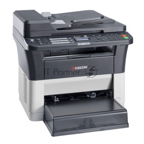 МФУ лазерный Kyocera Ecosys FS-1125MFP (1102M73RU0 / 1102M73RUV / 1102M73RU2), A4, ч/б, печ. до 25 стр / мин., скан. до 18 стр / мин. (ч/б) 6 стр / мин. (цвет), 600 x 600 dpi, USB, RJ-45