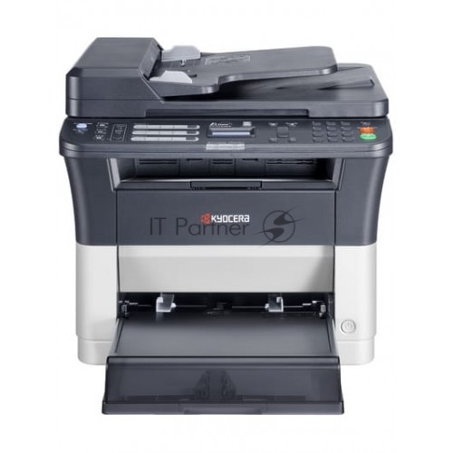 МФУ лазерный Kyocera Ecosys FS-1125MFP (1102M73RU0 / 1102M73RUV / 1102M73RU2), A4, ч/б, печ. до 25 стр / мин., скан. до 18 стр / мин. (ч/б) 6 стр / мин. (цвет), 600 x 600 dpi, USB, RJ-45