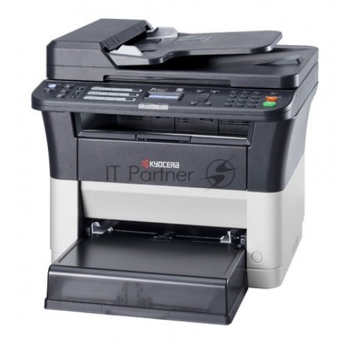 МФУ лазерный Kyocera Ecosys FS-1125MFP (1102M73RU0 / 1102M73RUV / 1102M73RU2), A4, ч/б, печ. до 25 стр / мин., скан. до 18 стр / мин. (ч/б) 6 стр / мин. (цвет), 600 x 600 dpi, USB, RJ-45