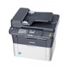 МФУ лазерный Kyocera Ecosys FS-1125MFP (1102M73RU0 / 1102M73RUV / 1102M73RU2), A4, ч/б, печ. до 25 стр / мин., скан. до 18 стр / мин. (ч/б) 6 стр / мин. (цвет), 600 x 600 dpi, USB, RJ-45