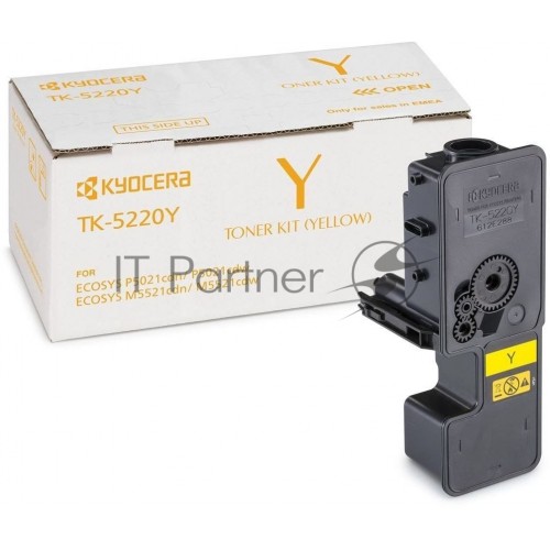 KYOCERA Тонер-картридж TK-5220Y для P5021cdn/cdw, P5026cdn/cdw, M5521cdn/cdw, M5526cdn/cdw 1T02R9ANL1