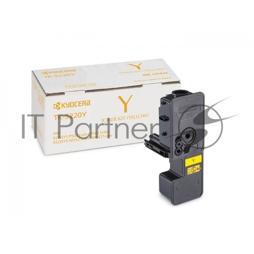 KYOCERA Тонер-картридж TK-5220Y для P5021cdn/cdw, P5026cdn/cdw, M5521cdn/cdw, M5526cdn/cdw 1T02R9ANL1