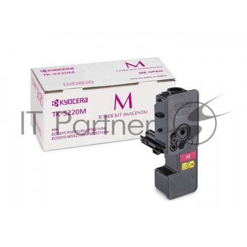 KYOCERA Тонер-картридж TK-5220M для P5021cdn/cdw, M5521cdn/cdw 1T02R9BNL1
