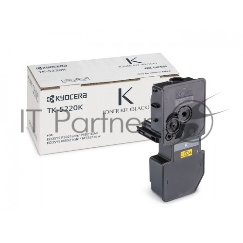 KYOCERA Тонер-картридж TK-5220K для P5021cdn/cdw, M5521cdn/cdw 1T02R90NL1