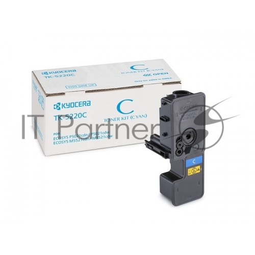 KYOCERA Тонер-картридж TK-5220C для P5021cdn/cdw, M5521cdn/cdw 1T02R9CNL1