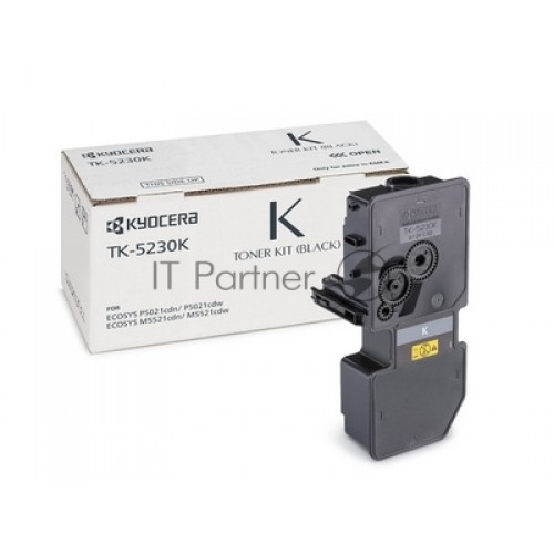 KYOCERA Тонер-картридж TK-5230K для P5021cdn/cdw, M5521cdn/cdw 1T02R90NL0