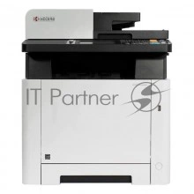 МФУ лазерный Kyocera M5526cdw (1102R73NL0\1102R73NL1), A4, цветной, печ. до 26 стр / мин., скан. до 30 стр / мин. (ч/б) 23 стр / мин. (цвет), 1200 x 1200 dpi (печать) 600x600dpi (скан.), USB, RJ-45, Wi-Fi, Air Print, Mopria