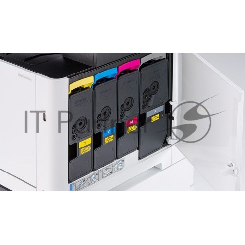 МФУ лазерный Kyocera M5526cdw (1102R73NL0\1102R73NL1), A4, цветной, печ. до 26 стр / мин., скан. до 30 стр / мин. (ч/б) 23 стр / мин. (цвет), 1200 x 1200 dpi (печать) 600x600dpi (скан.), USB, RJ-45, Wi-Fi, Air Print, Mopria