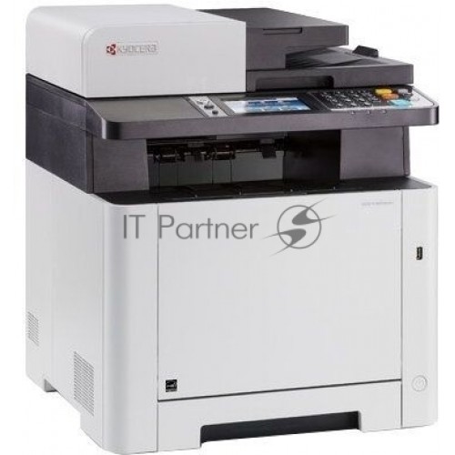 МФУ лазерный Kyocera M5526cdw (1102R73NL0\1102R73NL1), A4, цветной, печ. до 26 стр / мин., скан. до 30 стр / мин. (ч/б) 23 стр / мин. (цвет), 1200 x 1200 dpi (печать) 600x600dpi (скан.), USB, RJ-45, Wi-Fi, Air Print, Mopria