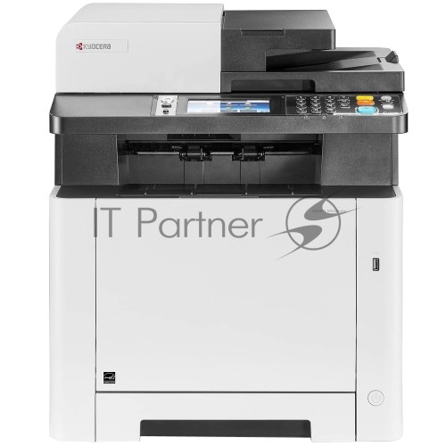 МФУ лазерный Kyocera M5526cdw (1102R73NL0\1102R73NL1), A4, цветной, печ. до 26 стр / мин., скан. до 30 стр / мин. (ч/б) 23 стр / мин. (цвет), 1200 x 1200 dpi (печать) 600x600dpi (скан.), USB, RJ-45, Wi-Fi, Air Print, Mopria