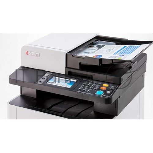 МФУ лазерный Kyocera M5526cdw (1102R73NL0\1102R73NL1), A4, цветной, печ. до 26 стр / мин., скан. до 30 стр / мин. (ч/б) 23 стр / мин. (цвет), 1200 x 1200 dpi (печать) 600x600dpi (скан.), USB, RJ-45, Wi-Fi, Air Print, Mopria