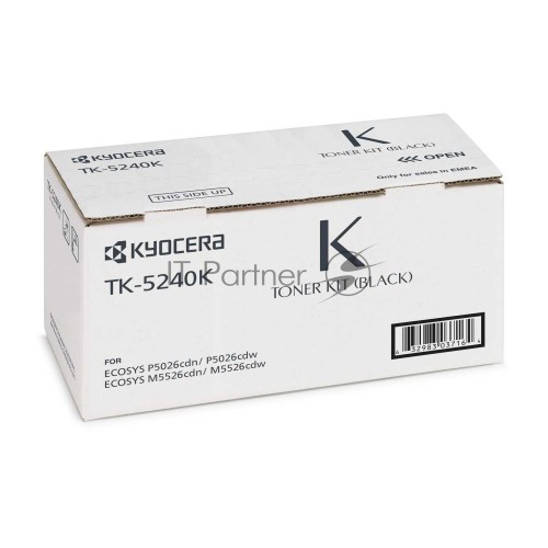 KYOCERA Тонер-картридж TK-5240K для P5026cdn/cdw, M5526cdn/cdw 1T02R70NL0