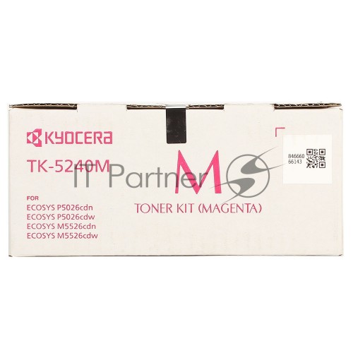 KYOCERA Тонер-картридж TK-5240M для P5026cdn/cdw, M5526cdn/cdw 1T02R7BNL0