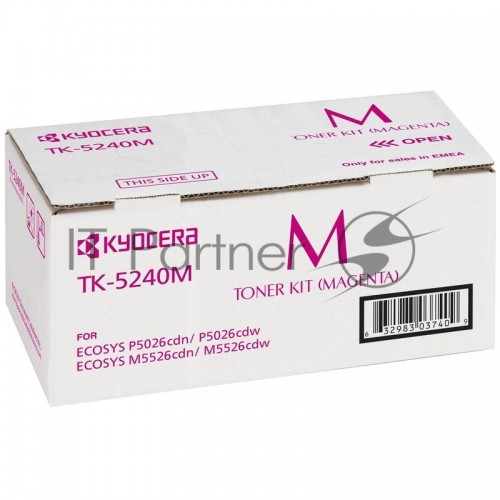 KYOCERA Тонер-картридж TK-5240M для P5026cdn/cdw, M5526cdn/cdw 1T02R7BNL0
