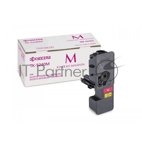 KYOCERA Тонер-картридж TK-5240M для P5026cdn/cdw, M5526cdn/cdw 1T02R7BNL0