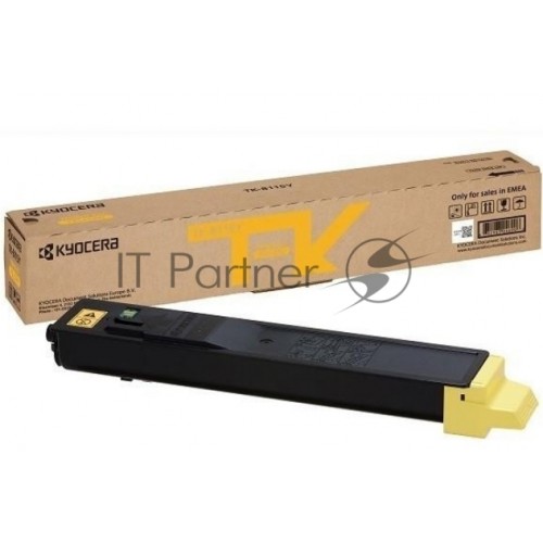 KYOCERA Тонер-картридж TK-8115Y для M8124cidn/M8130cidn 1T02P3ANL0