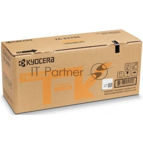 KYOCERA Тонер-картридж TK-5270Y для M6230cidn/M6630cidn/P6230cdn 1T02TVANL0