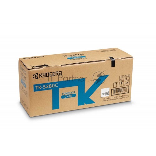 KYOCERA Тонер-картридж TK-5280C для M6235cidn/M6635cidn/P6235cdn 1T02TWCNL0