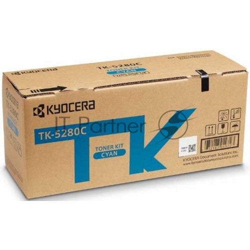 KYOCERA Тонер-картридж TK-5280C для M6235cidn/M6635cidn/P6235cdn 1T02TWCNL0