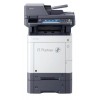 МФУ Kyocera Ecosys M6230cidn, принтер / сканер / копир A4, 30 стр / мин, 1200x1200 dpi, 1024 Мб, ADF100, дуплекс, подача: 350 лист., вывод: 250 лист., Post Script, Ethernet, USB, картридер, ЖК сенсорный экран, Kensington Lock, EnergyStar v3.0 (Старт.к-жи: черный 3500 стр, C / M / Y по 2500 стр. Использует к-жи TK-5270 8k black, 6k C / M / Y)