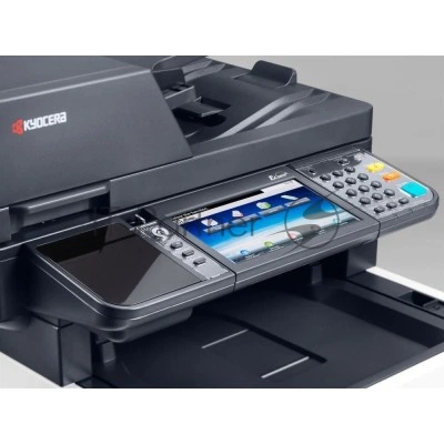 МФУ Kyocera Ecosys M6230cidn, принтер / сканер / копир A4, 30 стр / мин, 1200x1200 dpi, 1024 Мб, ADF100, дуплекс, подача: 350 лист., вывод: 250 лист., Post Script, Ethernet, USB, картридер, ЖК сенсорный экран, Kensington Lock, EnergyStar v3.0 (Старт.к-жи: черный 3500 стр, C / M / Y по 2500 стр. Использует к-жи TK-5270 8k black, 6k C / M / Y) МФУ Kyocera Ecosys M6230cidn, принтер / сканер / копир A4, 30 стр / мин, 1200x1200 dpi, 1024 Мб, ADF100, дуплекс, подача: 350 лист., вывод: 250 лист., Post Script, Ethernet, USB, картридер, ЖК сенсорный экран, Kensington Lock, EnergyStar v3.0 (Старт.к-жи: черный 3500 стр, C / M / Y по 2500 стр. Использует к-жи TK-5270 8k black, 6k C / M / Y)