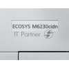 МФУ Kyocera Ecosys M6230cidn, принтер / сканер / копир A4, 30 стр / мин, 1200x1200 dpi, 1024 Мб, ADF100, дуплекс, подача: 350 лист., вывод: 250 лист., Post Script, Ethernet, USB, картридер, ЖК сенсорный экран, Kensington Lock, EnergyStar v3.0 (Старт.к-жи: черный 3500 стр, C / M / Y по 2500 стр. Использует к-жи TK-5270 8k black, 6k C / M / Y)