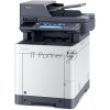 МФУ Kyocera Ecosys M6230cidn, принтер / сканер / копир A4, 30 стр / мин, 1200x1200 dpi, 1024 Мб, ADF100, дуплекс, подача: 350 лист., вывод: 250 лист., Post Script, Ethernet, USB, картридер, ЖК сенсорный экран, Kensington Lock, EnergyStar v3.0 (Старт.к-жи: черный 3500 стр, C / M / Y по 2500 стр. Использует к-жи TK-5270 8k black, 6k C / M / Y)