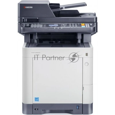 МФУ Kyocera Ecosys M6230cidn, принтер / сканер / копир A4, 30 стр / мин, 1200x1200 dpi, 1024 Мб, ADF100, дуплекс, подача: 350 лист., вывод: 250 лист., Post Script, Ethernet, USB, картридер, ЖК сенсорный экран, Kensington Lock, EnergyStar v3.0 (Старт.к-жи: черный 3500 стр, C / M / Y по 2500 стр. Использует к-жи TK-5270 8k black, 6k C / M / Y) МФУ Kyocera Ecosys M6230cidn, принтер / сканер / копир A4, 30 стр / мин, 1200x1200 dpi, 1024 Мб, ADF100, дуплекс, подача: 350 лист., вывод: 250 лист., Post Script, Ethernet, USB, картридер, ЖК сенсорный экран, Kensington Lock, EnergyStar v3.0 (Старт.к-жи: черный 3500 стр, C / M / Y по 2500 стр. Использует к-жи TK-5270 8k black, 6k C / M / Y)