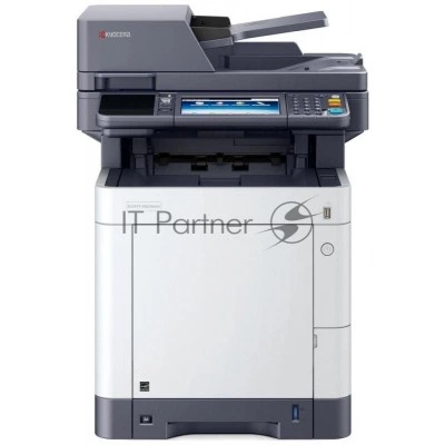 МФУ Kyocera Ecosys M6230cidn, принтер / сканер / копир A4, 30 стр / мин, 1200x1200 dpi, 1024 Мб, ADF100, дуплекс, подача: 350 лист., вывод: 250 лист., Post Script, Ethernet, USB, картридер, ЖК сенсорный экран, Kensington Lock, EnergyStar v3.0 (Старт.к-жи: черный 3500 стр, C / M / Y по 2500 стр. Использует к-жи TK-5270 8k black, 6k C / M / Y) МФУ Kyocera Ecosys M6230cidn, принтер / сканер / копир A4, 30 стр / мин, 1200x1200 dpi, 1024 Мб, ADF100, дуплекс, подача: 350 лист., вывод: 250 лист., Post Script, Ethernet, USB, картридер, ЖК сенсорный экран, Kensington Lock, EnergyStar v3.0 (Старт.к-жи: черный 3500 стр, C / M / Y по 2500 стр. Использует к-жи TK-5270 8k black, 6k C / M / Y)